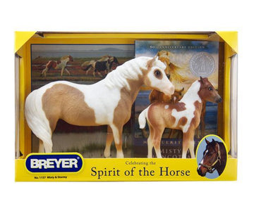 Breyer Misty and Stormy with book set
